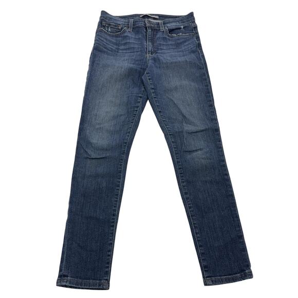 Joe's Jeans Womens 28 Blue Dark Wash High Rise Skinny Ankle Stretch Cotton - Picture 1 of 8